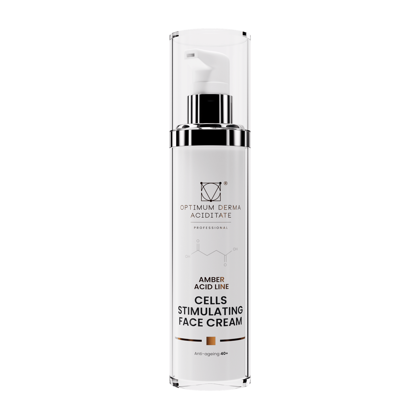JAUNINAMASIS VEIDO KREMAS 40+ SU GINTARO RŪGŠTIMI IR PEPTIDAIS, 50 ML JAUNINAMASIS VEIDO KREMAS 40+ SU GINTARO RŪGŠTIMI IR PEPTIDAIS, 50 ML