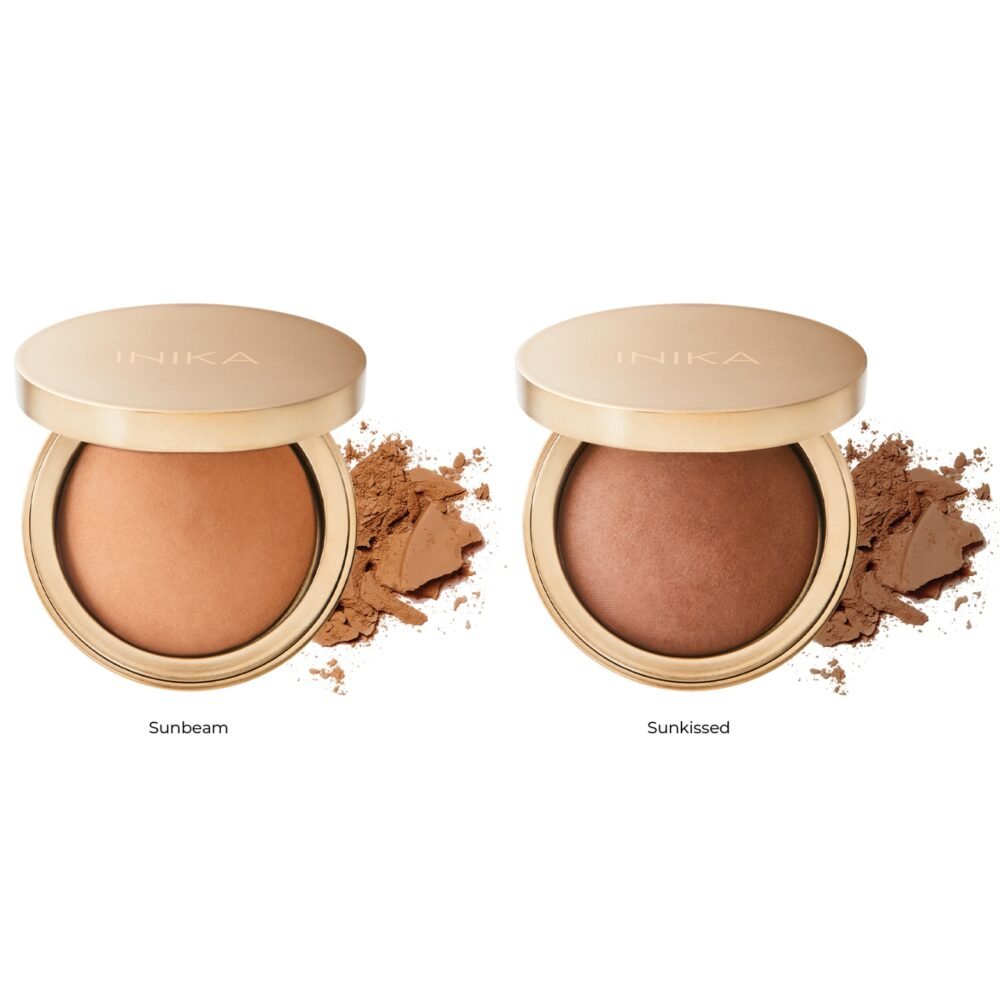 Inika Organic kompaktinis mineralinis bronzantas – Sunkissed, 8 g - Image 3