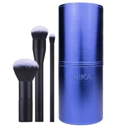 INIKA ORGANIC SAVANA SKIES MAKIAŽO ŠEPETĖLIŲ RINKINYS