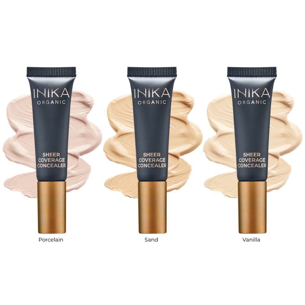 Inika Organic lengvo maskavimo priemonė – Porcelain, 10 ml - Image 2