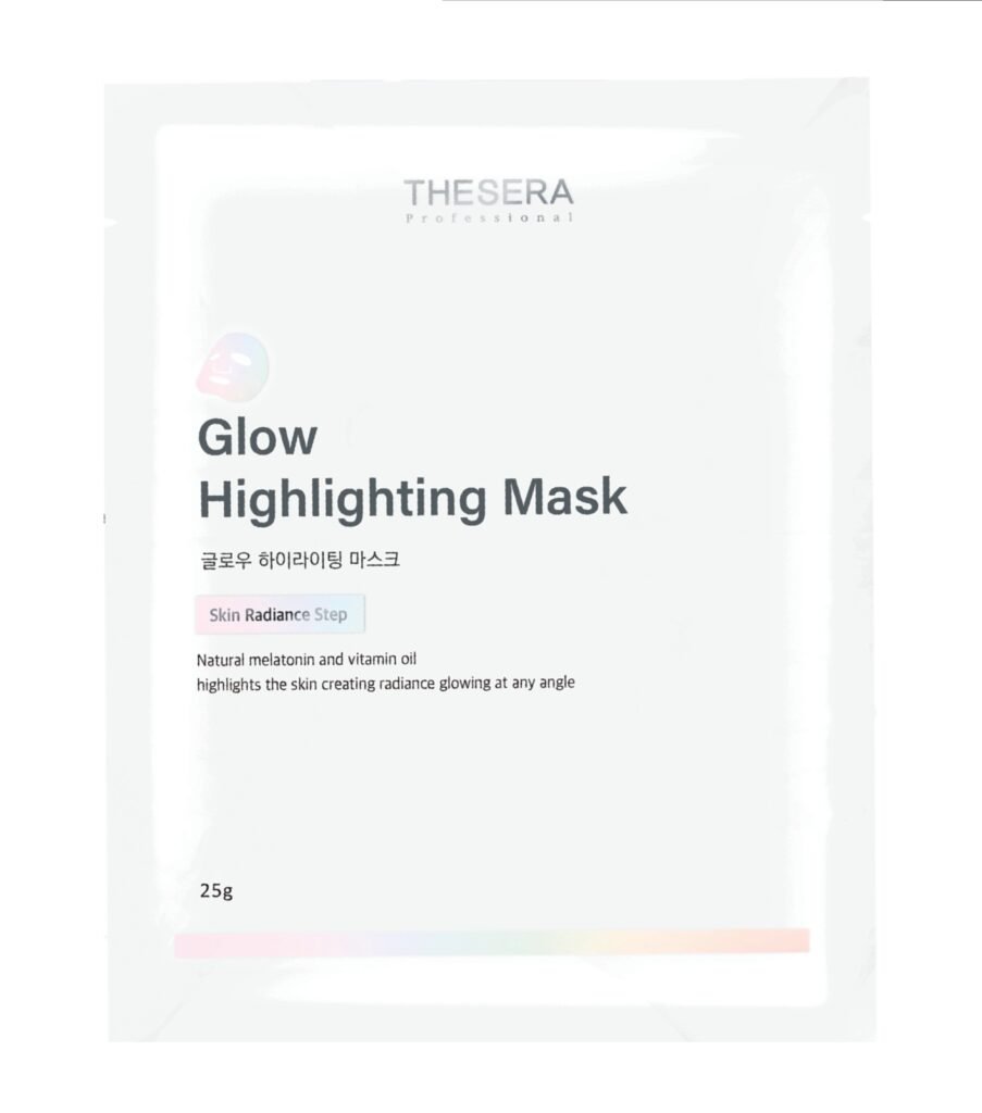 THESERA GLOW ŠVYTĖJIMO SUTEIKIANTI VEIDO KAUKĖ, 1x25 g
