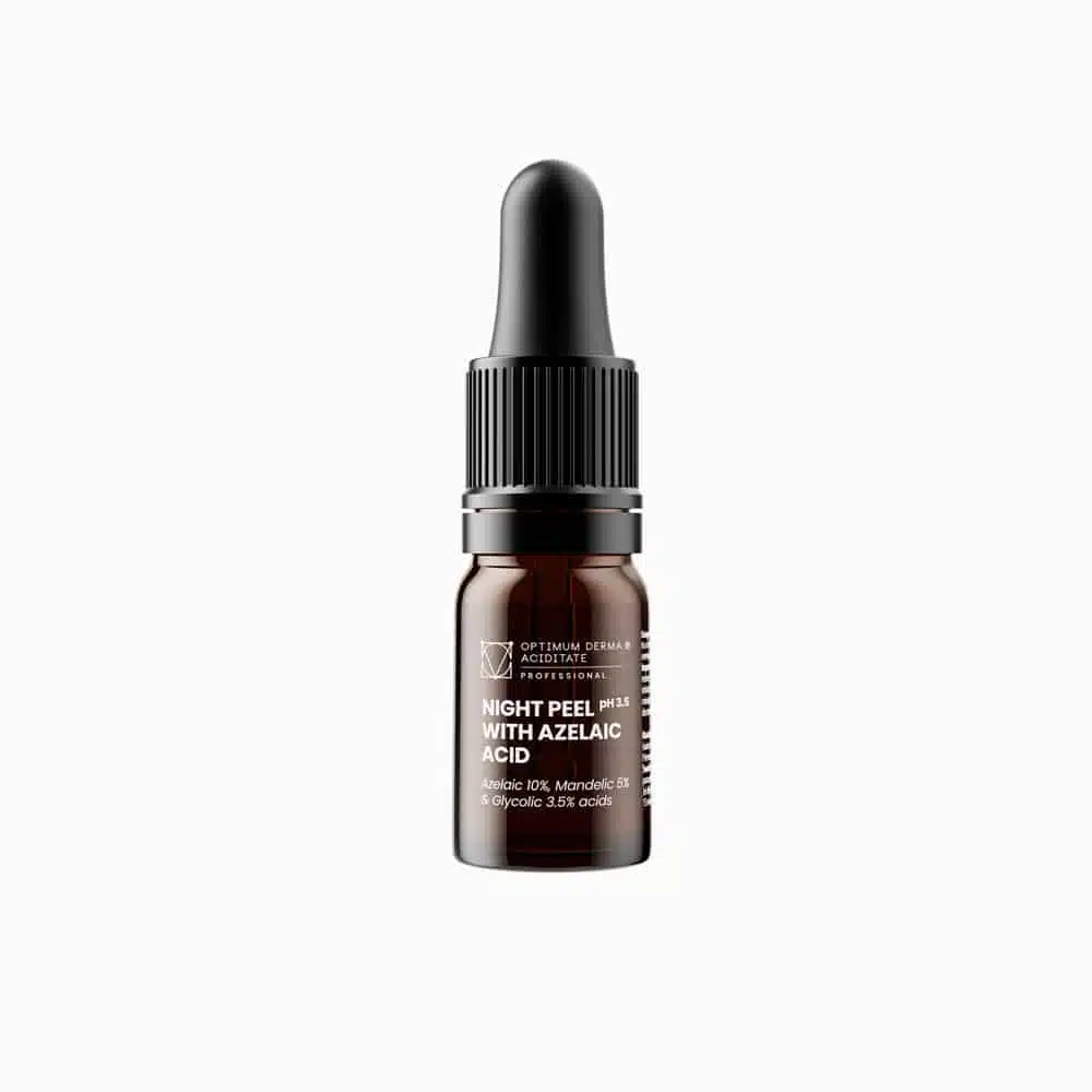 NAKTINIS PILINGAS SU AZELAINO RŪGŠTIMI 2×5 ml