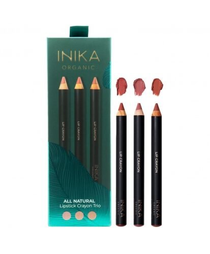 INIKA ORGANIC ALL NATURAL LŪPŲ KREIDELIŲ DOVANŲ RINKINYS