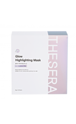 THESERA GLOW ŠVYTĖJIMO SUTEIKIANTI VEIDO KAUKĖ, 10x25 G