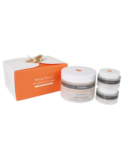 MELTING THREAD PAAKIŲ IR KAKLO KREMAS, 100 ML + DVI MINI PAKUOTĖS DOVANŲ 2 × 15 ml