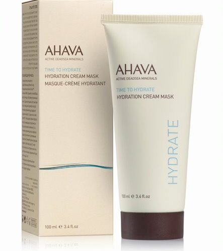 Ahava Time to Hydrate drėkinamoji kreminė veido kaukė, 100 ml