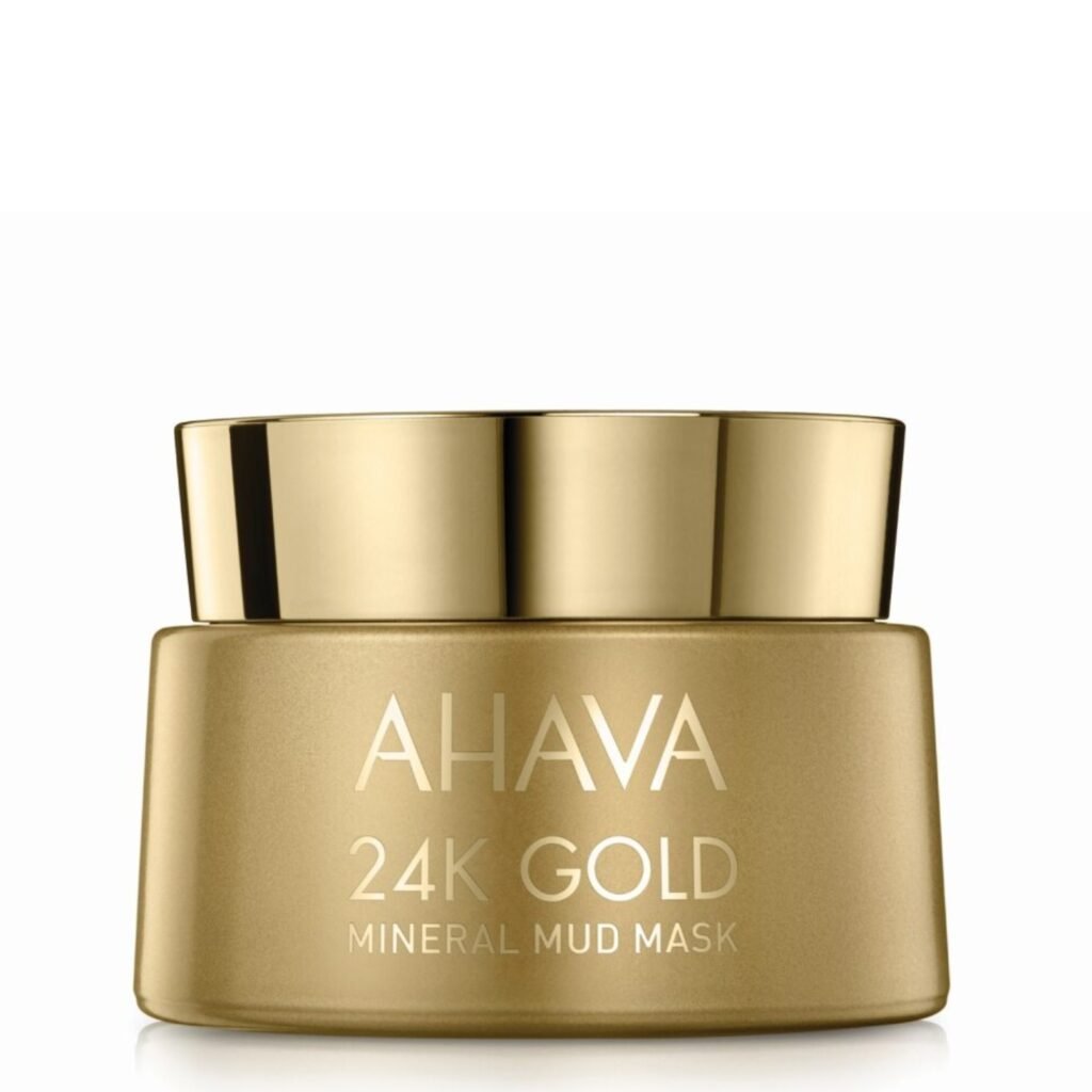 ahava mineral mud 24k aukso mineraline purvo kauke 50 ml