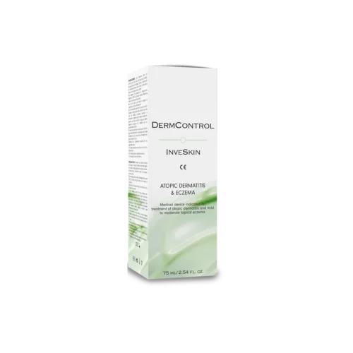 DermControl Inveskin atopinis dermatitas ir egzema kremas