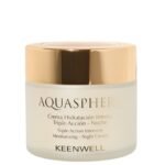 Keenwell Aquasphera trejopo poveikio intensyviai drėkinantis naktinis kremas, 80 ml - Image 2