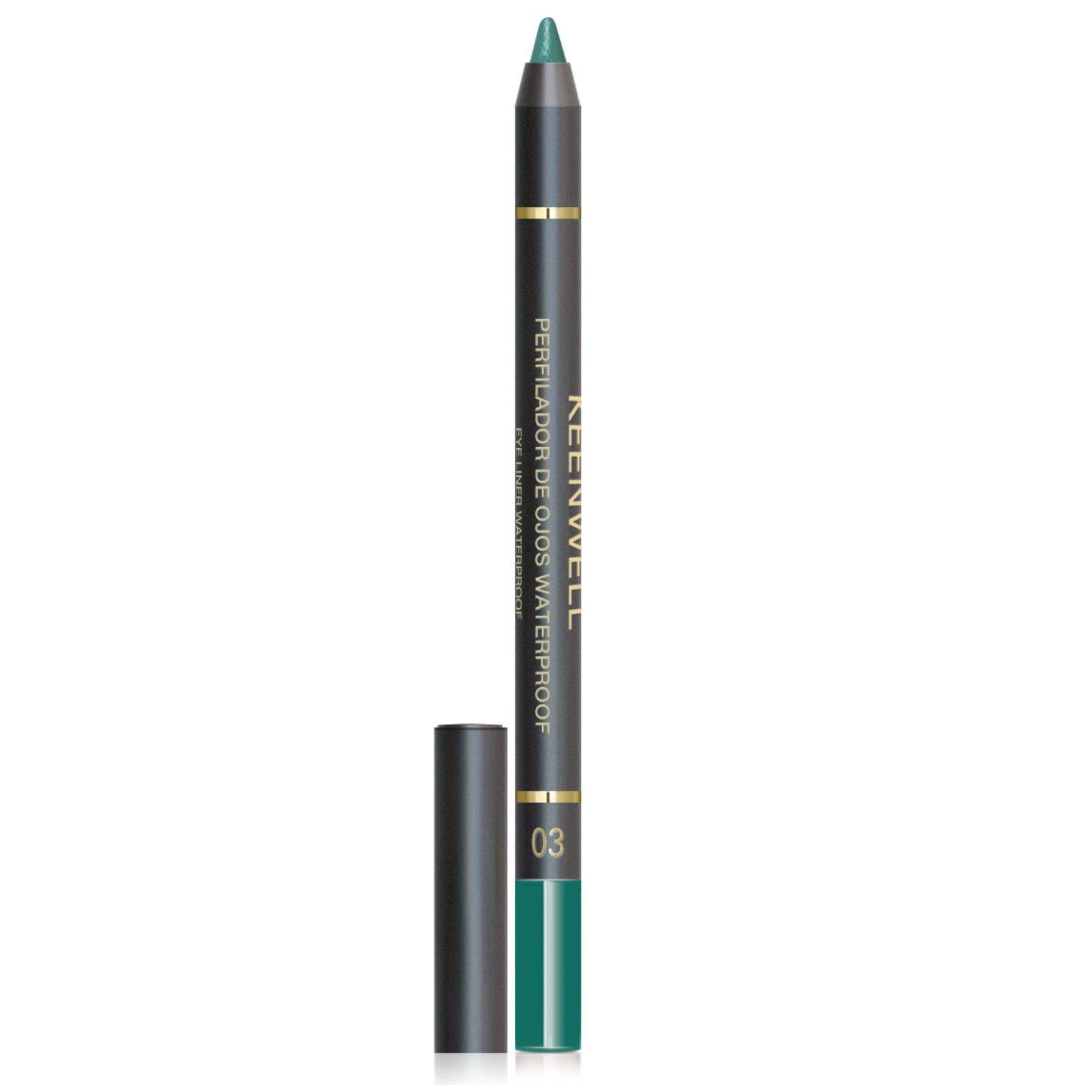 keenwell-eye-liner-nr-03-emerald.jpg Keenwell akių pieštukas Nr. 03 – Emerald - Image 1