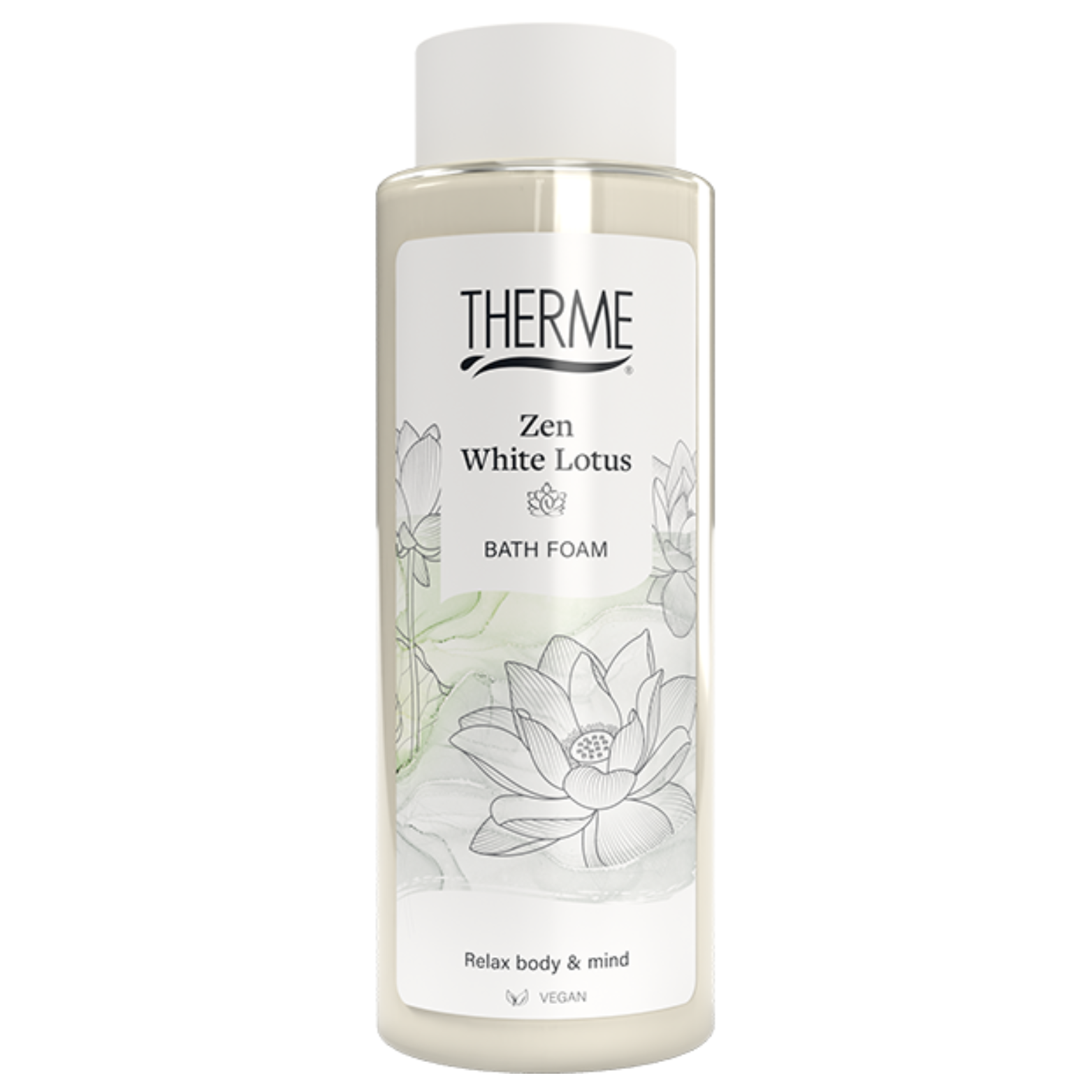 Therme Zen White Lotus vonios putos, 500 ml