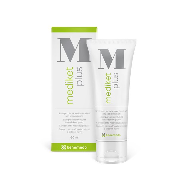 MEDIKET-PLUS-SAMPUNAS-60-ml.jpg Mediket Plus šampūnas, 60 ml - Image 1