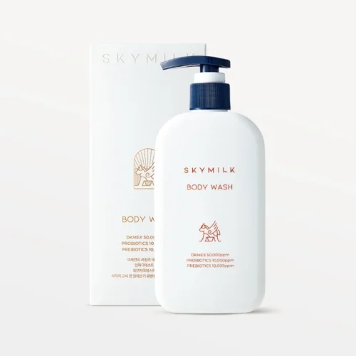 SKYMILK „Probiotics & Prebiotic Body Wash” kūno prausiklis, 300 ml