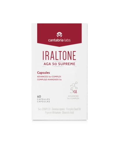 Cantabria Labs Iraltone AGA 5-Alfa Supreme kapsulės, 60 kapsulių
