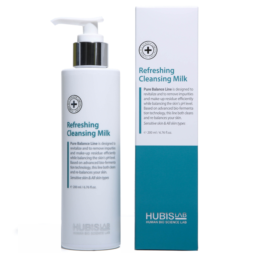 hubislab pure balance gaivinamasis valomasis pienelis 200 ml