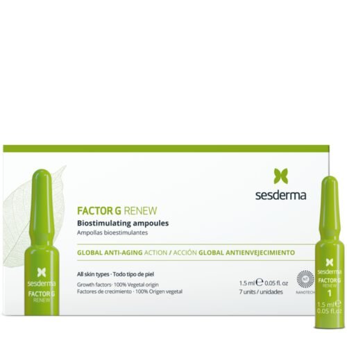 Sesderma Factor G Global Anti-Aging ampulės, 7 × 1,5 ml