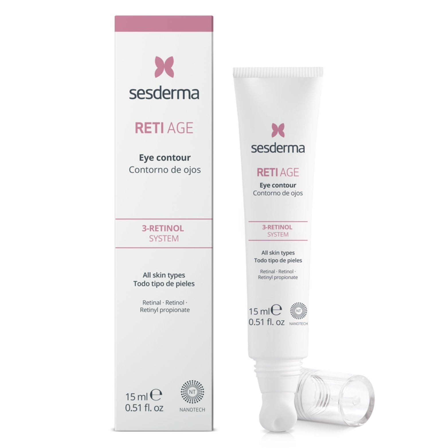 sesderma-reti-age-eye-contour-cream-15ml.jpg Sesderma Reti-Age paakių kontūro kremas, 15 ml - Image 1
