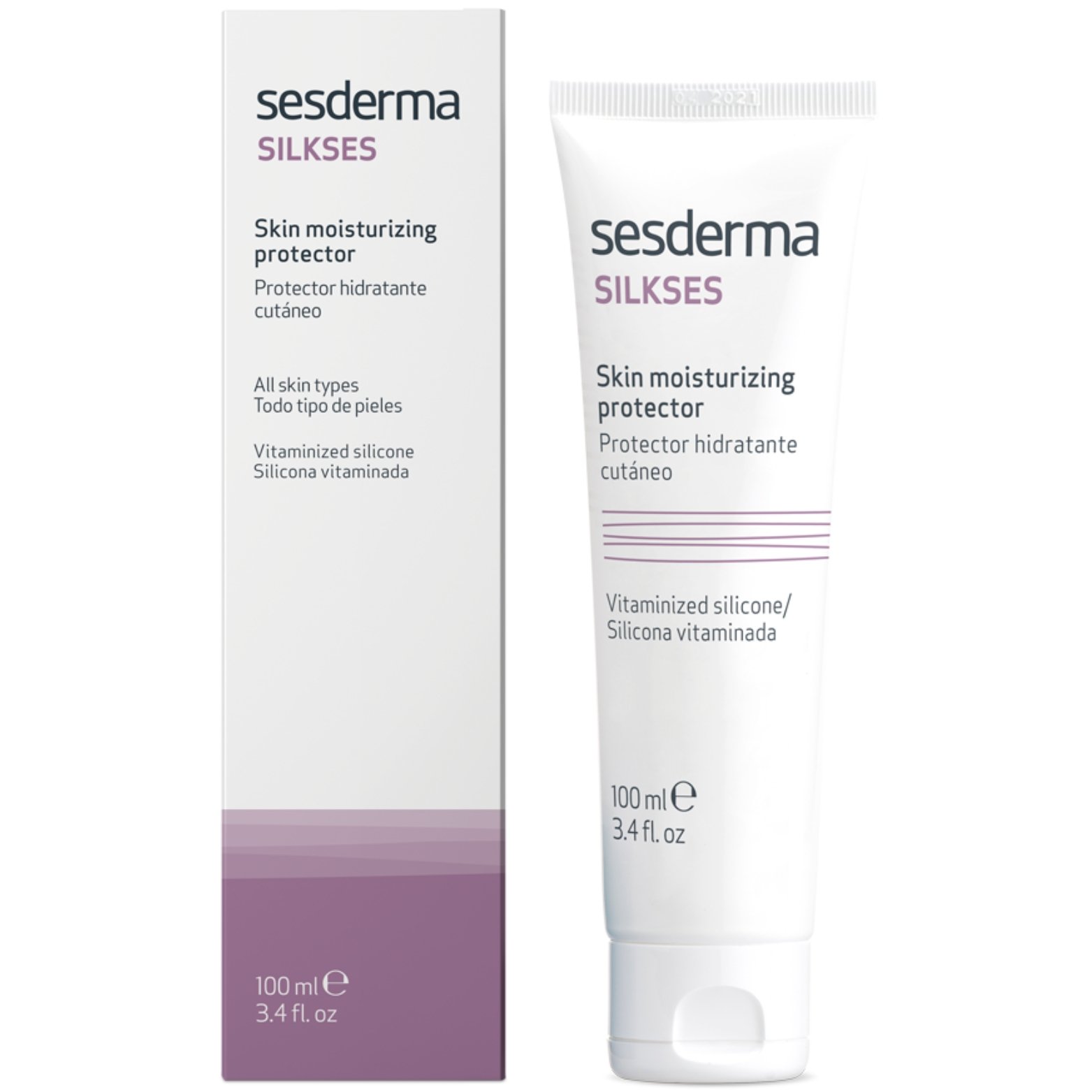 xr:d:DAFATkAzBDA:3909,j:9107809377176077705,t:23100507 Sesderma Silkses drėkinamasis apsauginis kremas, 100 ml - Image 1