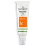 Sophie Skin odą regeneruojantis apsauginis veido kremas nuo saulės SPF50, 50 ml