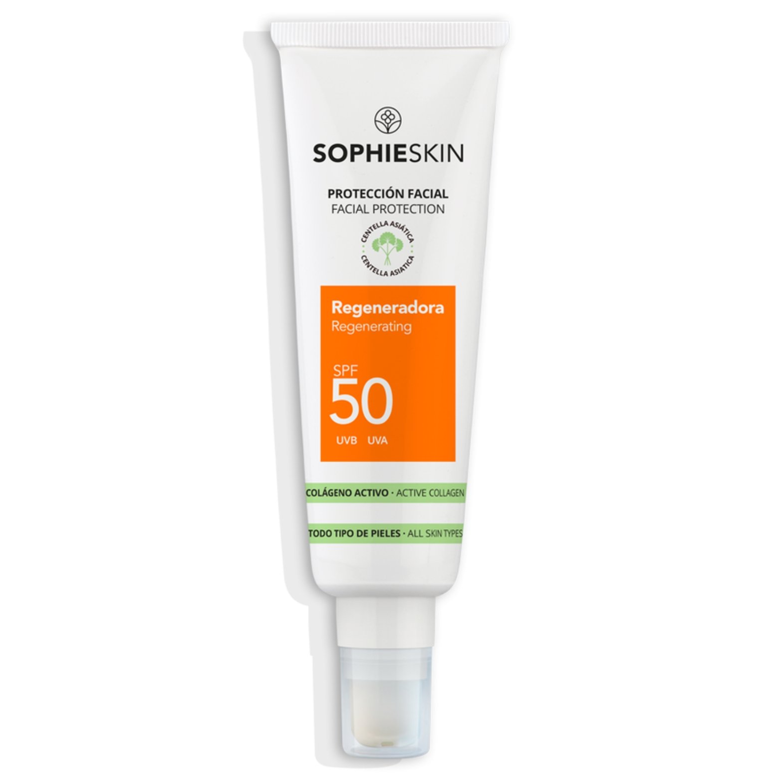 xr:d:DAFATkAzBDA:4636,j:7779260181489037067,t:24020511 Sophie Skin odą regeneruojantis apsauginis veido kremas nuo saulės SPF50, 50 ml - Image 1