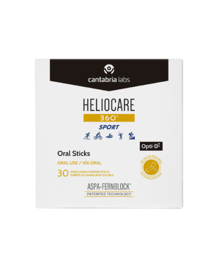 Heliocare 360° Sportsun maisto papildai, 30 pakuočių
