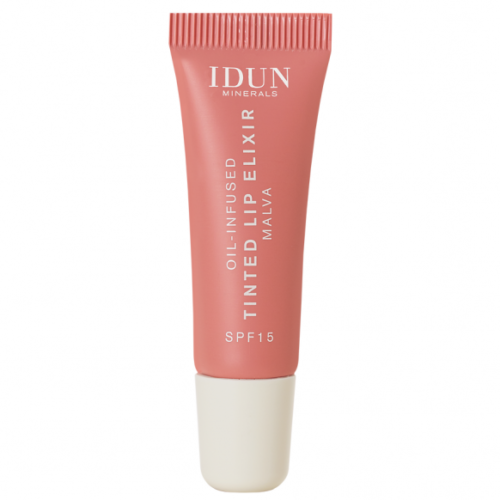 IDUN Minerals atspalvį suteikiantis lūpų aliejus-eliksyras Malva