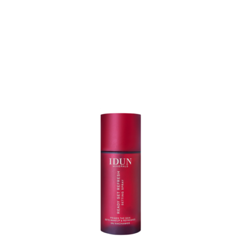 IDUN Minerals daugiafunkcinė veido dulksna su niacinamidu READY SET REFRESH