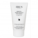 IDUN Minerals intensyviai drėkinanti veido kaukė su niacinamidu ir hialurono rūgštimi, visiems odos tipams, 75 ml