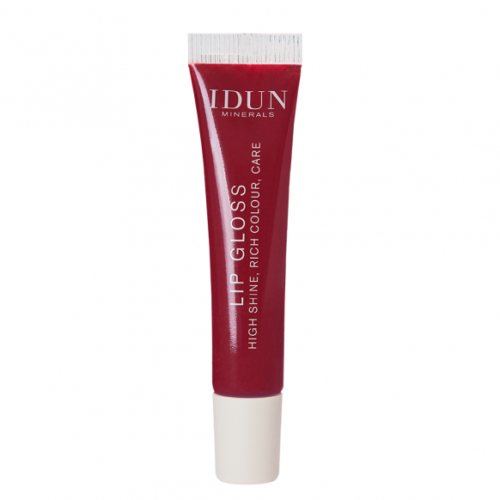 IDUN Minerals lūpų blizgis raudonos spalvos