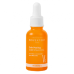 Novexpert šveičiamasis naktinis serumas su vitaminu C, PHA ir AHA rūgštimis, 30ml - Image 2