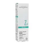 Novexpert trejopo poveikio juoda, valomoji kaukė veidui su Trio-Zink kompleksu, 70 g - Image 3