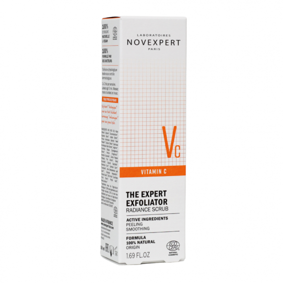 Novexpert veido šveitiklis-kaukė su vitaminu C, 50ml