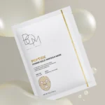 BOM Peptide Power Gold Ampoule Mask - lakštinių veido kaukių dėžutė, 5 vnt - Image 4