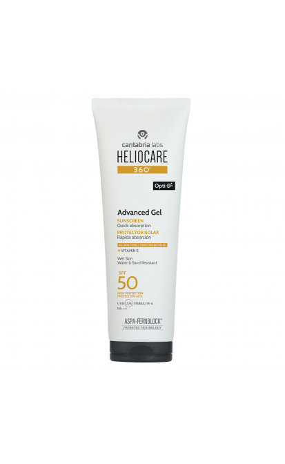 Heliocare 360 Advanced gelis SPF 50, 250 ml