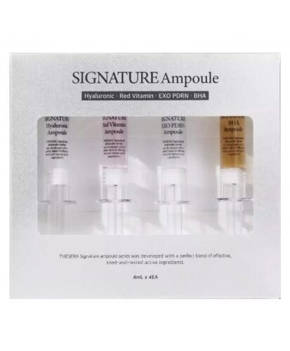Thesera Signature ampulių rinkinys, 4 x 4 ml
