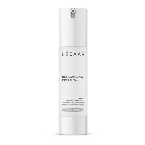 DÉCAAR Odos blizgėjimą reguliuojantis kremas | Rebalancing Cream 24hr
