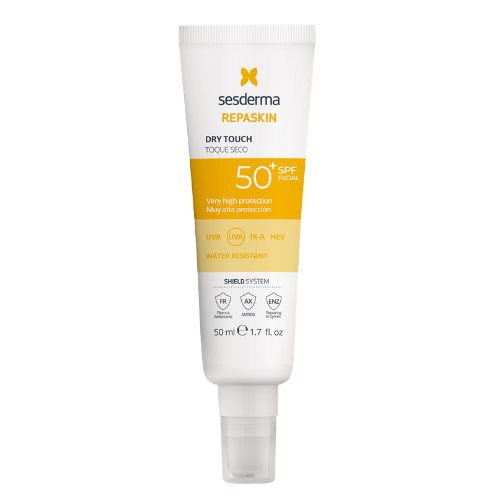 Sesderma Repaskin Dry Touch kremas nuo saulės veidui SPF50+ 50 ml
