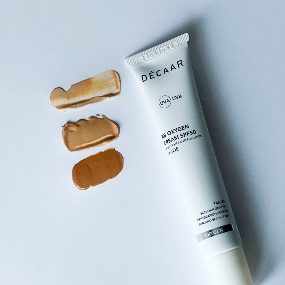 DÉCAAR Apsaugantis ir drėkinantis BB kremas SPF50 (Tan), 100 ml - Image 2