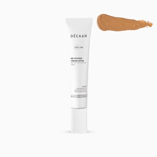DECAAR Apsaugantis ir drėkinantis BB kremas SPF50 (Tan), 100 ml
