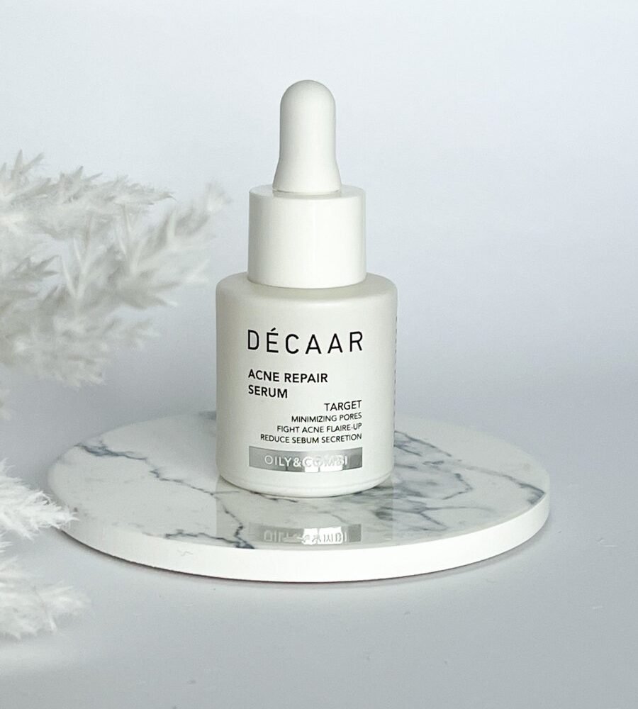 DÉCAAR Retinolio, niacinamido ir salicilo rūgšties serumas Acne Repair Serum, 20 ml - Image 2