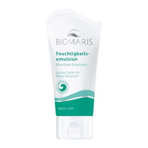 Biomaris Basic Line Moisture Emulsion Pocket drėkinamoji emulsija (kelioninė pakuotė), 50 ml