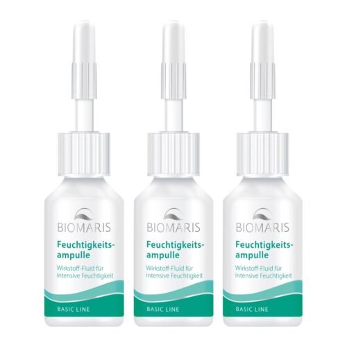 Biomaris Basic Line Moisturising Ampoules drėkinamosios ampulės, 3 x 10 ml