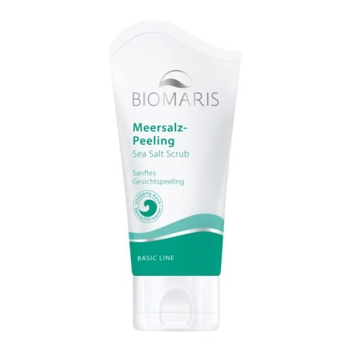 Biomaris Basic Line Sea Salt Scrub jūros druskos veido šveitiklis, 50 ml
