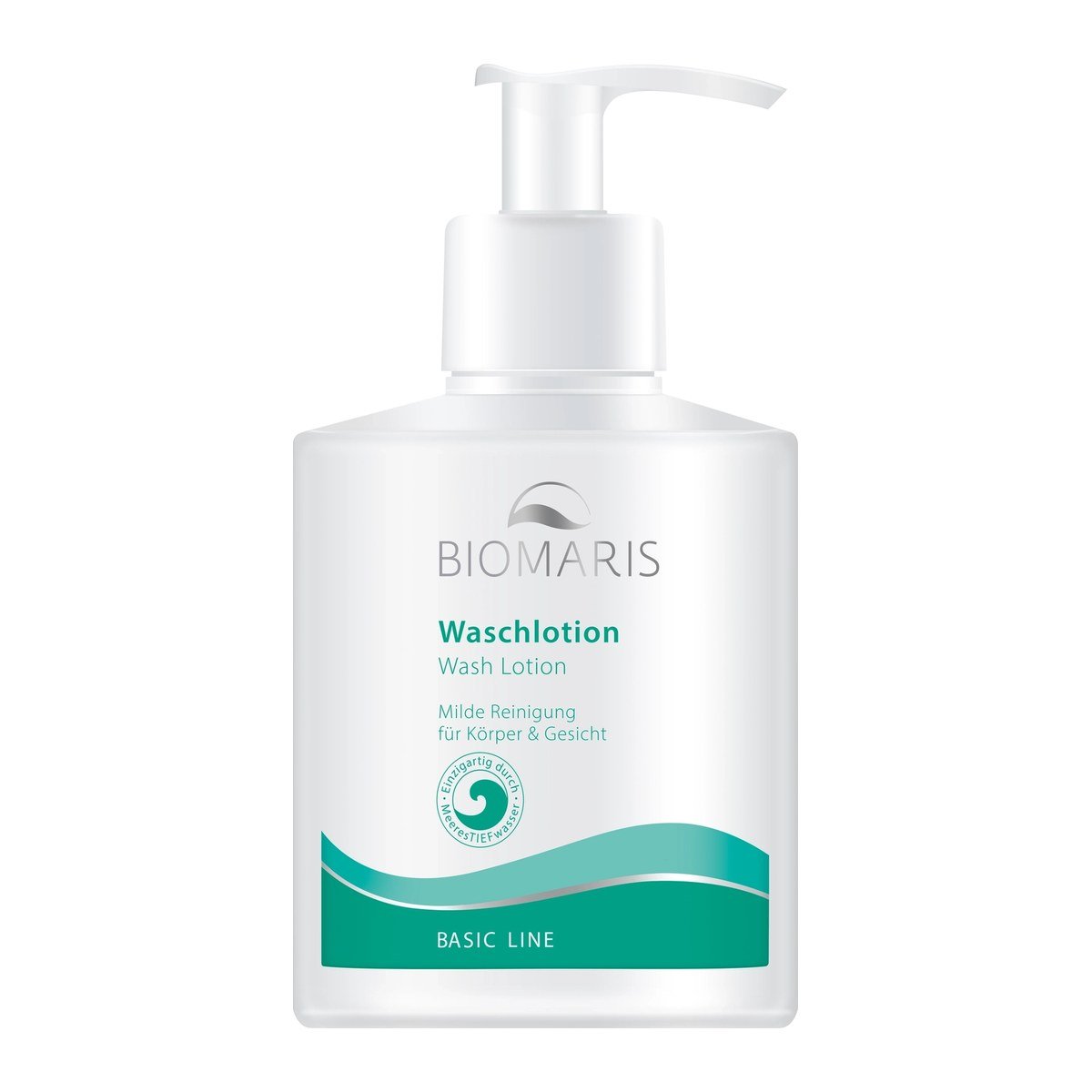 Biomaris Basic Line Wash Lotion veido ir kūno prausiklis, 300 ml Biomaris Basic Line Wash Lotion veido ir kūno prausiklis, 300 ml