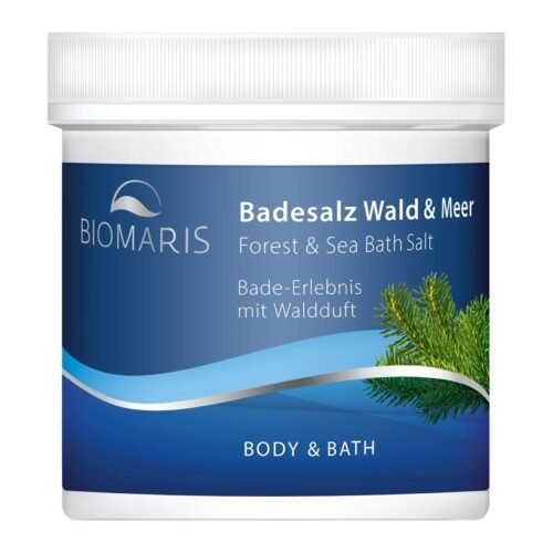 Biomaris Body & Bath Forest & Sea Bath Salt miško kvapo jūros druska voniai, 500 g