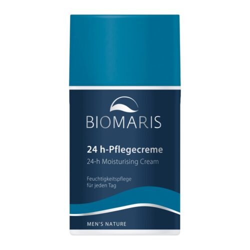 Biomaris Men’s Nature 24-Hour Moisturising Cream drėkinamasis veido kremas vyrams, 50 ml