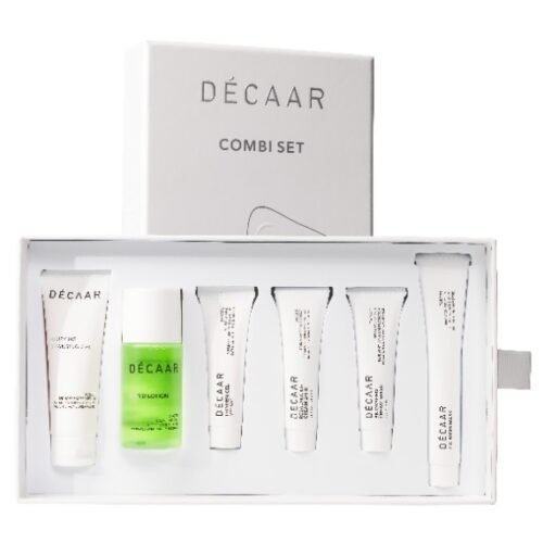 Decaar Combi Set rinkinys po procedūrų riebiai ir mišriai odai: 6 priemonės 2