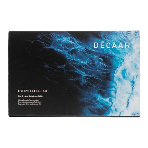 Decaar Hydro Effect kelioninis rinkinys sausai ir dehidratuotai odai: 5 priemonės
