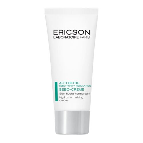 Ericson Laboratoire Acti-Biotic Sebo-Creme drėkinimą subalansuojantis kremas mišriai ir riebiai odai, 50 ml