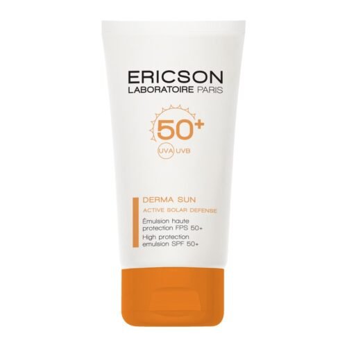 Ericson Laboratoire Derma Sun SPF 50+ High Protection Emulsion aukštos apsaugos emulsija nuo saulės, 50 ml